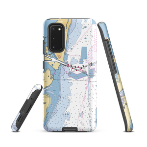 Brickell Place Marina (Miami, FL) NOAA Chart Samsung Phone Case