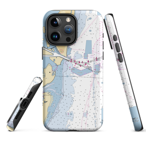 Brickell Place Marina (Miami, FL) NOAA Chart  Tough iPhone Case