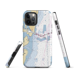 Brickell Place Marina (Miami, FL) NOAA Chart  Tough iPhone Case