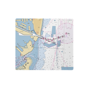 Brickell Place Marina (Miami, FL) NOAA Chart  Gaming Mouse Pad