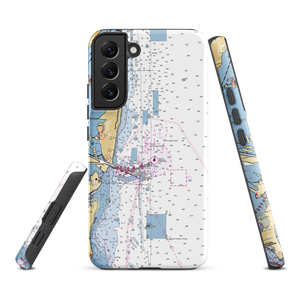 Hurricane Cove Marina (Miami, FL) NOAA Chart Samsung Phone Case