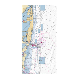 Hurricane Cove Marina (Miami, FL) NOAA Chart Towel