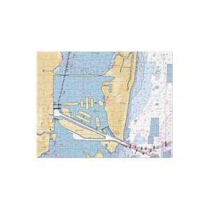 Anchor Marine (Miami, FL) NOAA Chart Jigsaw Puzzle