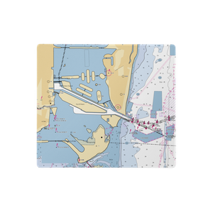 Norseman Shipbuilding Marine (Miami, FL) NOAA Chart  Gaming Mouse Pad