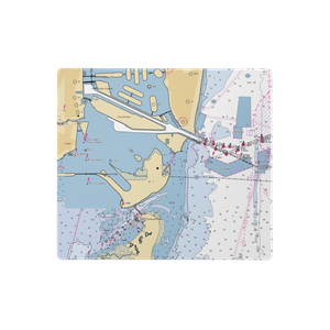 Rickenbacker Marina (Miami, FL) NOAA Chart  Gaming Mouse Pad