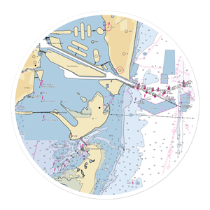 Rickenbacker Marina (Miami, FL) NOAA Chart Sticker