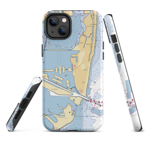 River Canal Marina (Miami, FL) NOAA Chart  Tough iPhone Case