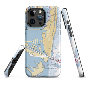 River Canal Marina (Miami, FL) NOAA Chart  Tough iPhone Case