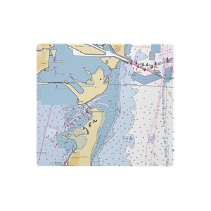Crandon Park Marina (Key Biscayne, FL) NOAA Chart  Gaming Mouse Pad