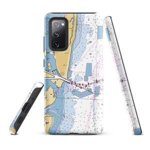 Bijan's Seafood Restaurant (Miami, FL) NOAA Chart Samsung Phone Case