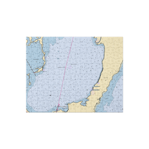 Pirate Hat Marina (Hialeah, FL) NOAA Chart Jigsaw Puzzle