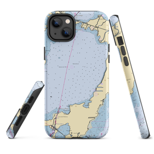 Pelican Cay RV Park & Marina (Hialeah, FL) NOAA Chart  Tough iPhone Case