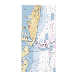 Miamarina at Bayside (Miami, FL) NOAA Chart Towel