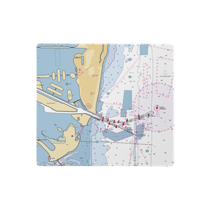 Miamarina at Bayside (Miami, FL) NOAA Chart  Gaming Mouse Pad