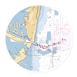 Miamarina at Bayside (Miami, FL) NOAA Chart Sticker