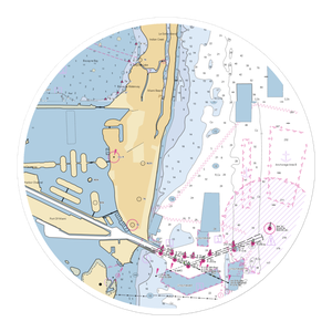 Museum Park Marina (Miami, FL) NOAA Chart Sticker