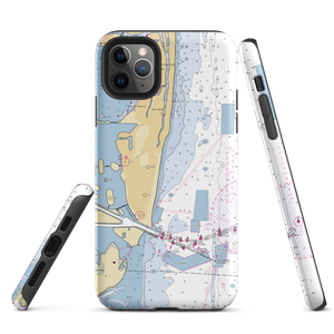 Venetian Marina & Yacht Club (Miami, FL) NOAA Chart  Tough iPhone Case