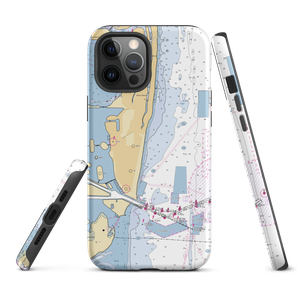 Venetian Marina & Yacht Club (Miami, FL) NOAA Chart  Tough iPhone Case