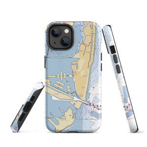 Miami Outboard Club (Miami, FL) NOAA Chart  Tough iPhone Case