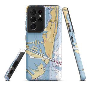 Miami Yacht Club (Miami, FL) NOAA Chart Samsung Phone Case