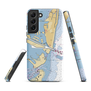 Fisher Island Club and Marina (Miami Beach, FL) NOAA Chart Samsung Phone Case