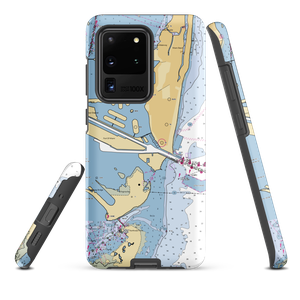 Fisher Island Club and Marina (Miami Beach, FL) NOAA Chart Samsung Phone Case