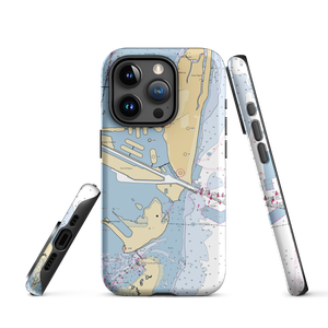 Fisher Island Club and Marina (Miami Beach, FL) NOAA Chart  Tough iPhone Case