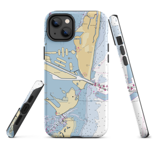 Bentley Bay Marina (Miami Beach, FL) NOAA Chart  Tough iPhone Case