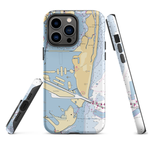 Southgate Towers Marina (Miami Beach, FL) NOAA Chart  Tough iPhone Case