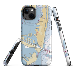 Southgate Towers Marina (Miami Beach, FL) NOAA Chart  Tough iPhone Case