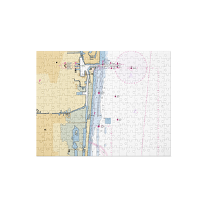 Lauderdale Small Boat Club (Dania, FL) NOAA Chart Jigsaw Puzzle