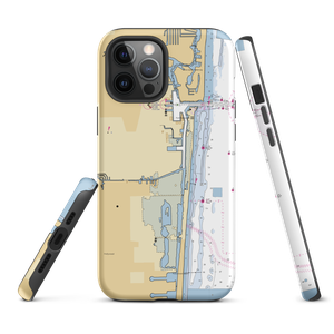 Royale Palm Yacht Basin (Dania, FL) NOAA Chart  Tough iPhone Case