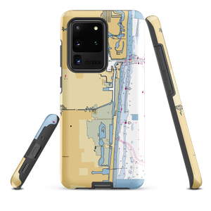 Dania Cut Super Yacht Repair Facility (Dania, FL) NOAA Chart Samsung Phone Case