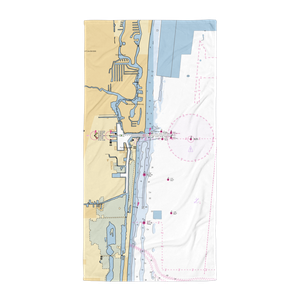 Cable Marine Inc. - Cable West (Fort Lauderdale, FL) NOAA Chart Towel