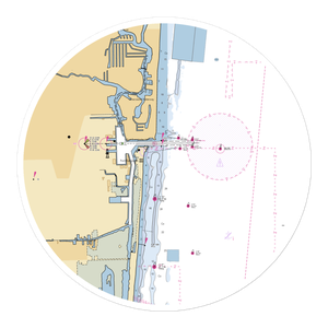 Cable Marine Inc. - Cable West (Fort Lauderdale, FL) NOAA Chart Sticker