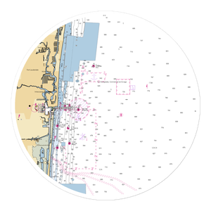 Marina Road Boat Yard (Hollywood, FL) NOAA Chart Sticker