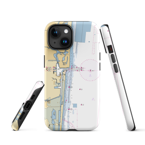 Marina Mile Yachting Center (Fort Lauderdale, FL) NOAA Chart  Tough iPhone Case