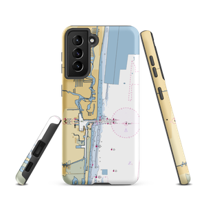 Safe Harbor Lauderdale Marine Center (Fort Lauderdale, FL) NOAA Chart Samsung Phone Case