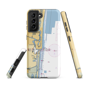 Pier 17 Marina & Yacht Club (Fort Lauderdale, FL) NOAA Chart Samsung Phone Case