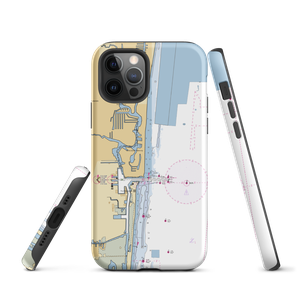 Pier 17 Marina & Yacht Club (Fort Lauderdale, FL) NOAA Chart  Tough iPhone Case