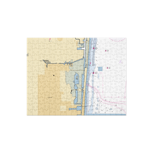 Dania Beach Marina (Dania, FL) NOAA Chart Jigsaw Puzzle