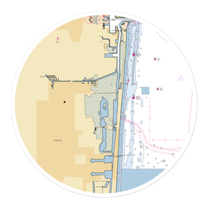 Dania Beach Marina (Dania, FL) NOAA Chart Sticker