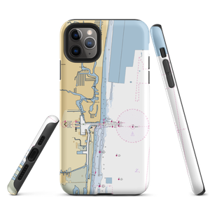 Cable Marine East Yard (Fort Lauderdale, FL) NOAA Chart  Tough iPhone Case