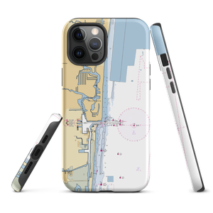 Cable Marine East Yard (Fort Lauderdale, FL) NOAA Chart  Tough iPhone Case