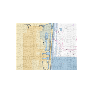 Quint Collection Marina (Hollywood, FL) NOAA Chart Jigsaw Puzzle