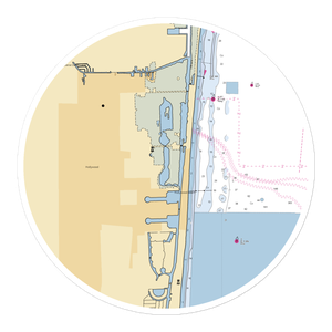 Quint Collection Marina (Hollywood, FL) NOAA Chart Sticker