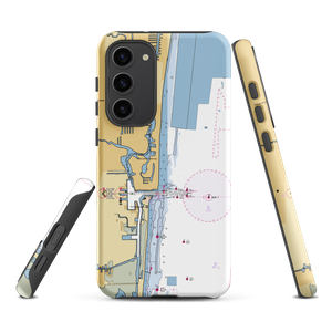 17th Street Yacht Basin (Fort Lauderdale, FL) NOAA Chart Samsung Phone Case