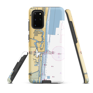 17th Street Yacht Basin (Fort Lauderdale, FL) NOAA Chart Samsung Phone Case