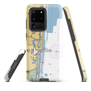 17th Street Yacht Basin (Fort Lauderdale, FL) NOAA Chart Samsung Phone Case