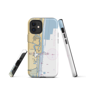 17th Street Yacht Basin (Fort Lauderdale, FL) NOAA Chart  Tough iPhone Case